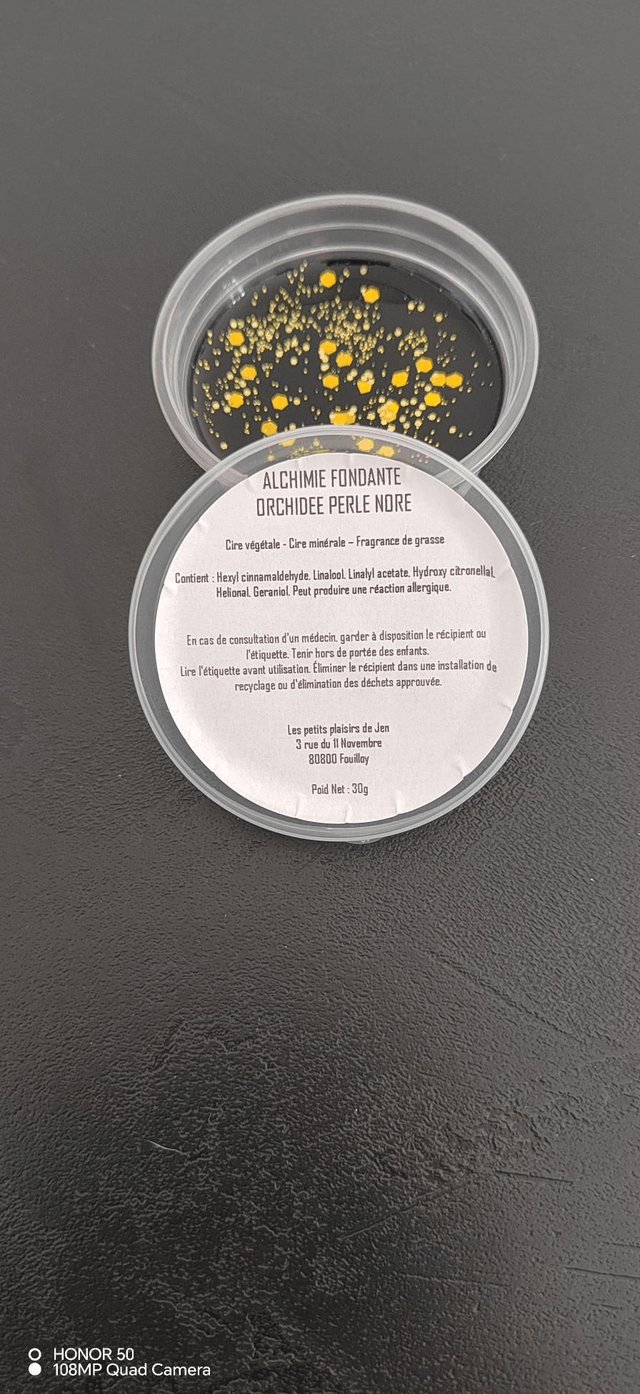 Alchimie Fondante Orchidée Perle Noire