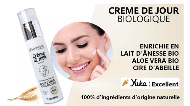Crème de jour au lait d'ânesse 