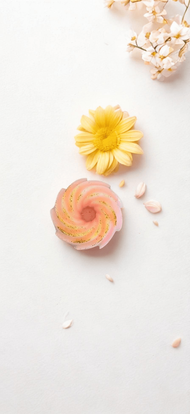 Fondant popcorn 