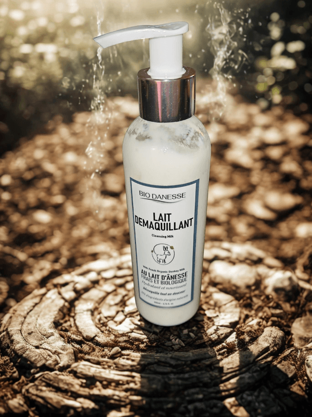 Lait démaquillant au lait d'ânesse 