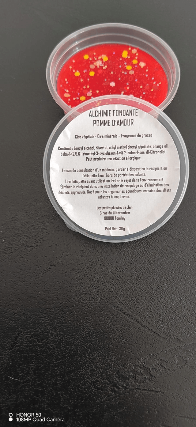 Alchimie Fondante Pomme d'amour