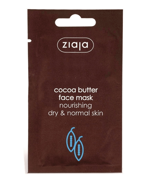 Masque visage nourrissant au beurre de cacao