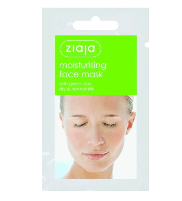 Masque hydratant à l&#039;argile verte 