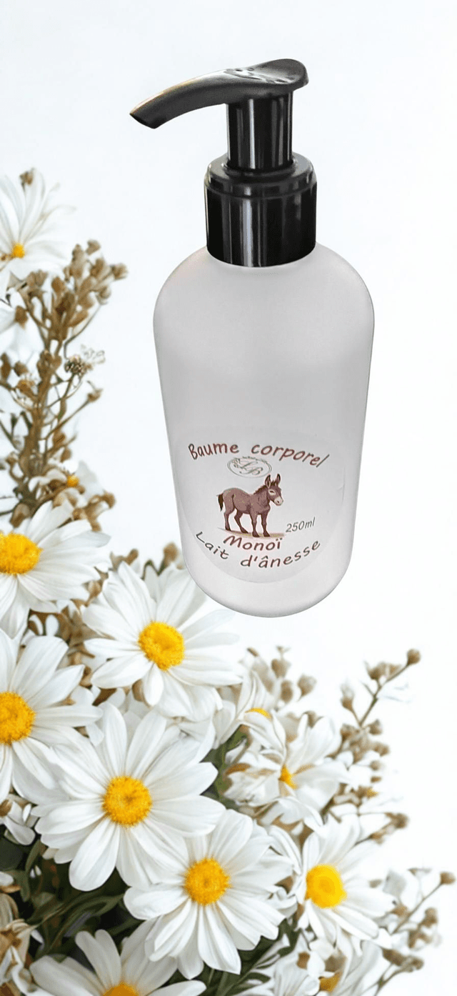 Baume corporel au lait d&#039;ânesse 